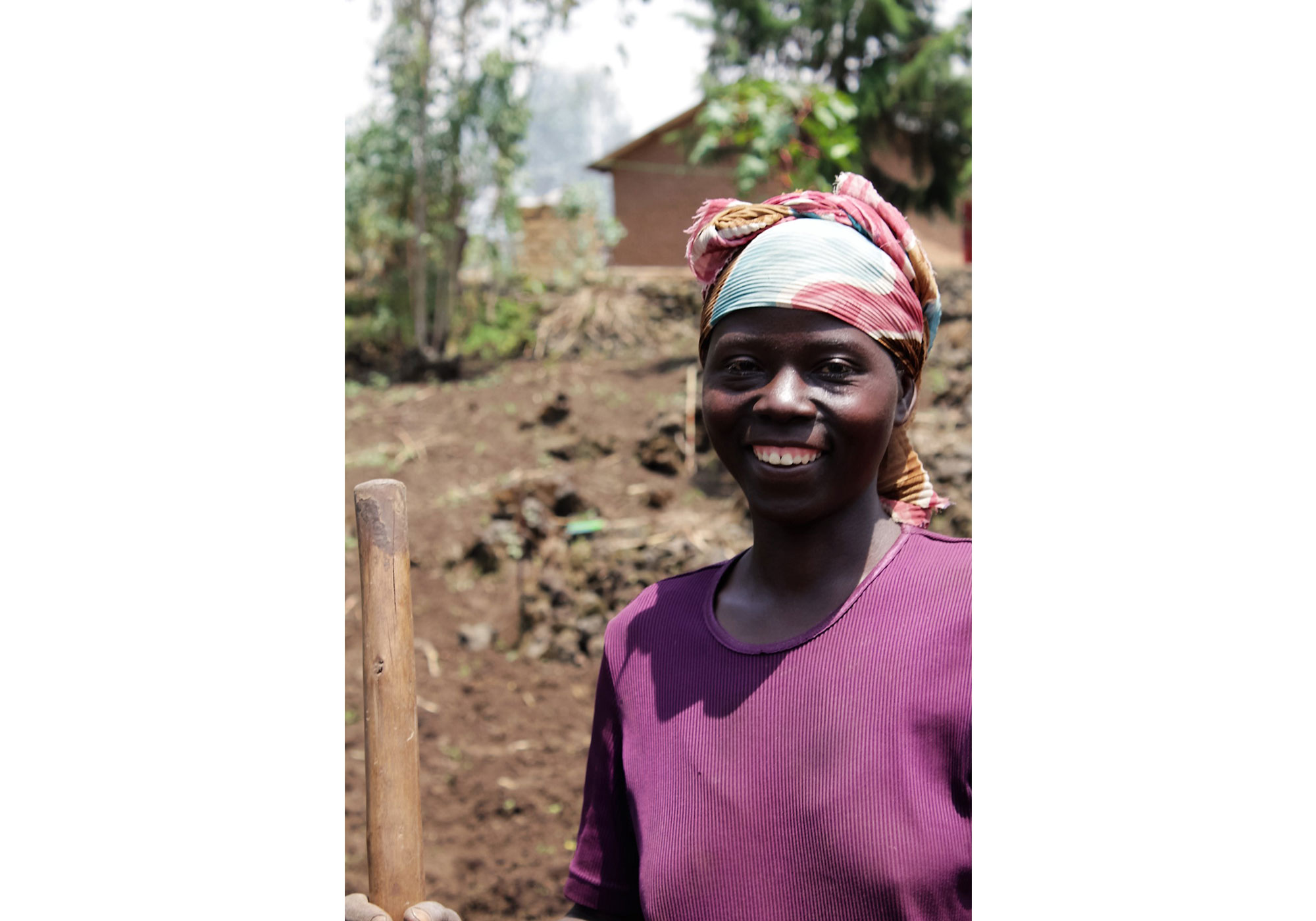 Ivette, agricoltrice