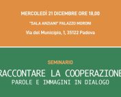 seminario raccontare la cooperazione