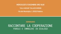 seminario raccontare la cooperazione