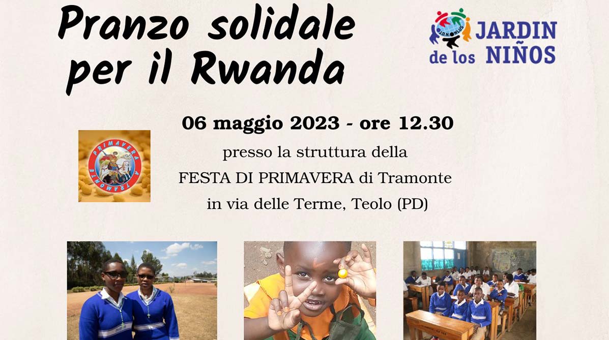 PRANZO SOLIDALE PER IL RWANDA