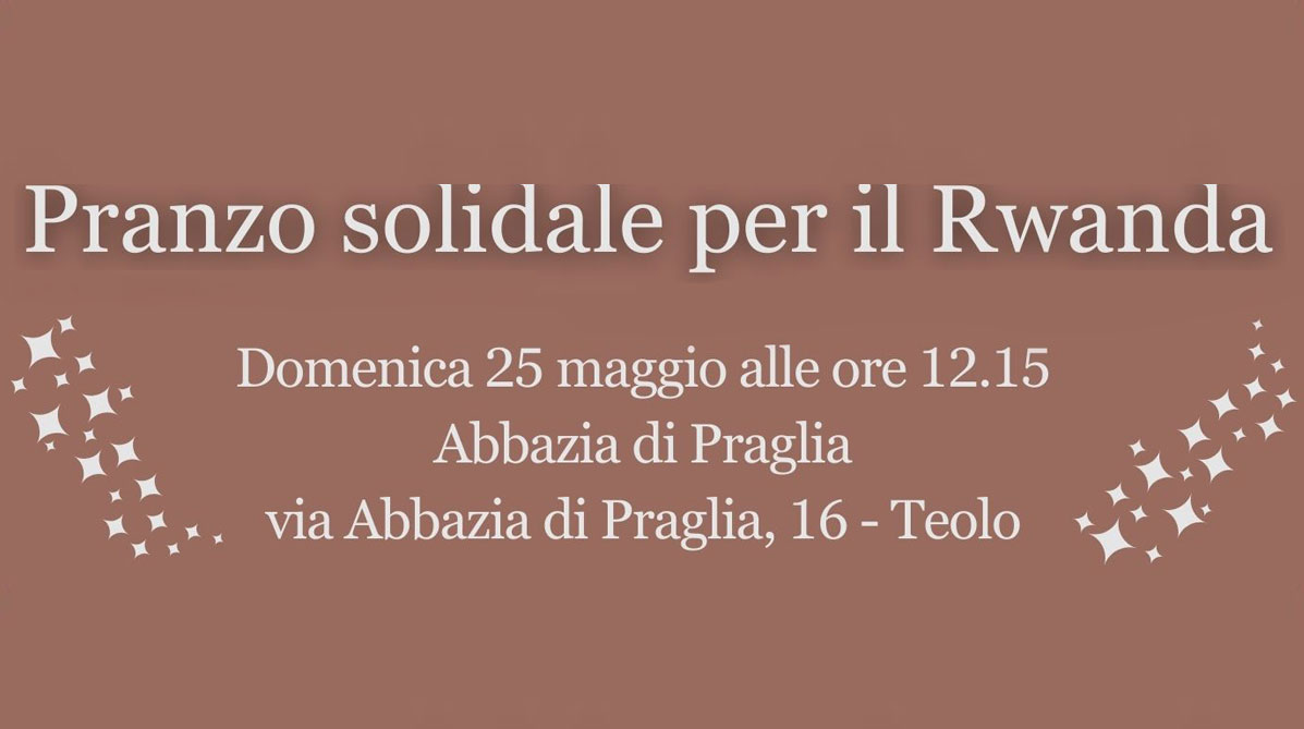 pranzo solidale per il Rwanda