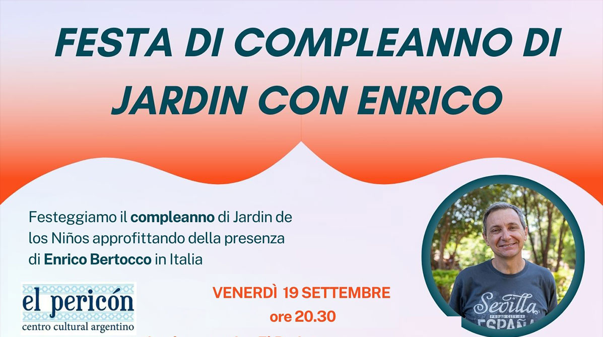 compleanno jardin con Enrico al El-Pericon